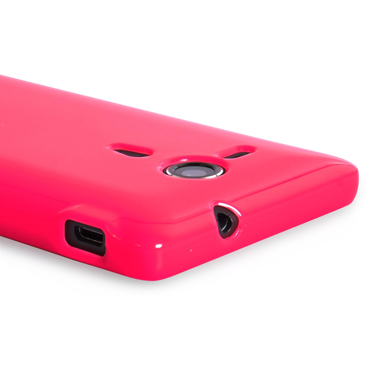 YouSave Accessories Sony Xperia SP Silicone Gel Case - Pink