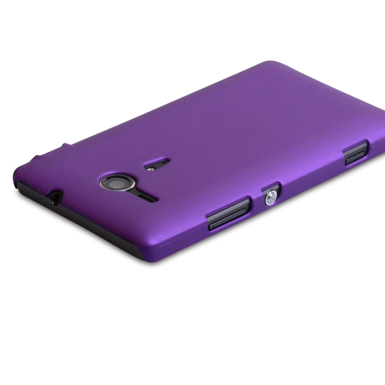 YouSave Accessories Sony Xperia SP Hard Hybrid Case - Purple