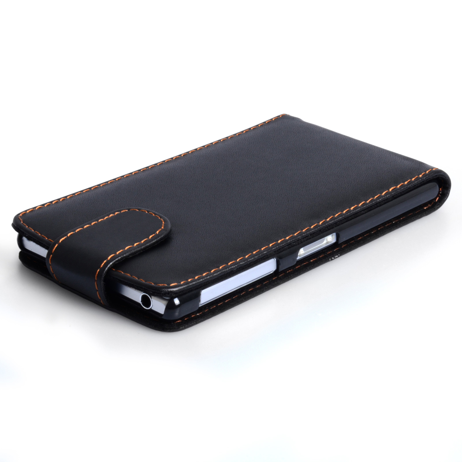 YouSave Accessories Sony Xperia Z2 Leather-Effect Flip Case - Black