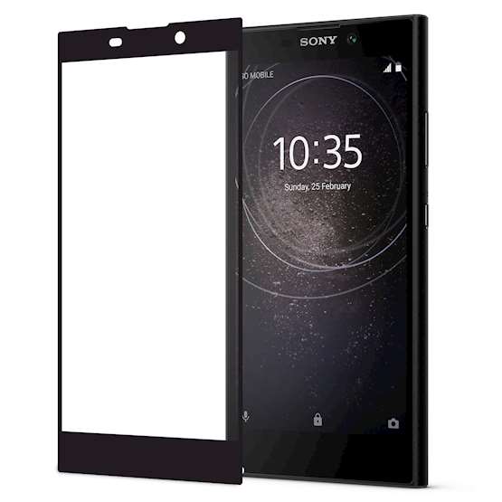 Sony Xperia L2 Tempered Glass (Single) - Black Edge