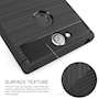 Sony Xperia XA2 Carbon Fibre Anti Drop Case - Black