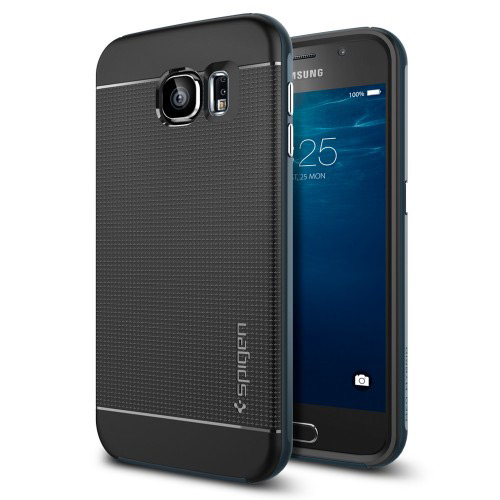 Spigen Samsung Galaxy S6 Case Neo Hybrid - Metal Slate