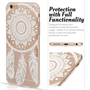 iPhone 6 and 6s and 6s Ultra Thin Dream Catcher Pattern Case - Clear