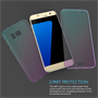 SAMSUNG GALAXY S7 EDGE FULL BODY 360 TPU GEL CASE  - BLUE & PURPLE