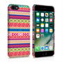 Caseflex iPhone 7 Aztec Green-Purple-Pink Case