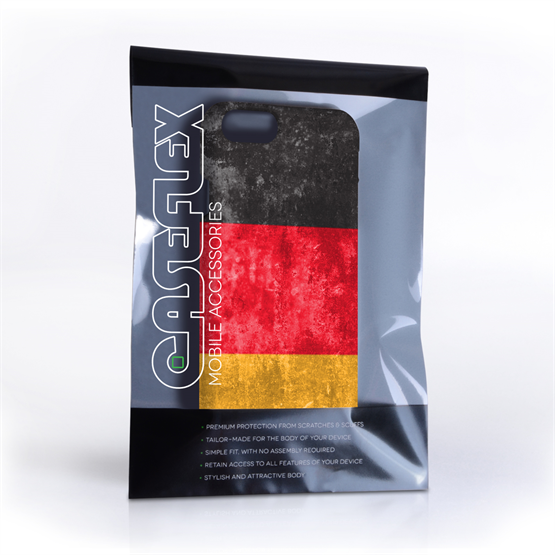 Caseflex iPhone 7 Retro Germany Flag Case