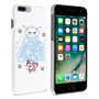 Caseflex iPhone 7 Plus Angry Cat Bubbles Case 