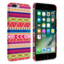 Caseflex iPhone 7 Plus Aztec Green-Purple-Pink Case 