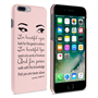 Caseflex iPhone 7 Plus Audrey Hepburn Eyes Quote Case 