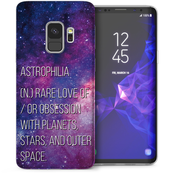 Samsung Galaxy S9 Astrophilia TPU Gel Case - Purple