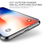 Apple iPhone X Special Dad Quote TPU Gel Case - Blue
