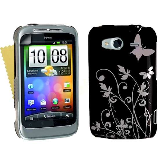 Yousave Accessories HTC Wildfire S IMD Black Case 