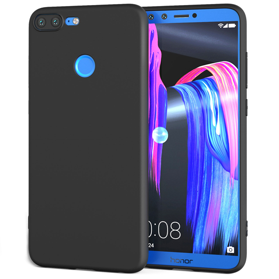 Caseflex Huawei Honor 9 Youth Edition / Honor 9 Lite Matte TPU Gel Case - Solid Black 