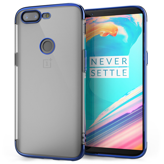 OnePlus 5T Shockproof Gel Case Blue