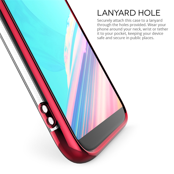 OnePlus 5T Shockproof Gel Case Red