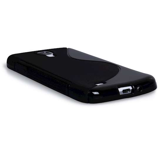 Caseflex Samsung Galaxy S4 S-Line Gel Case - Black