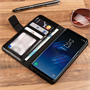 Caseflex Samsung Galaxy S8 Plus Real Leather I D Wallet Case - Black
