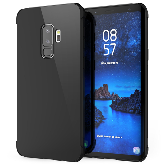 Caseflex Samsung Galaxy S9 Plus Alpha TPU Gel Case - Black