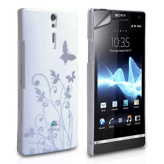 Yousave Accessories Sony Xperia S IMD White Case 